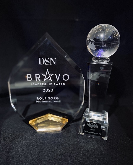 ▶ 피엠인터내셔널은 올해 'DSN Global 100'에서 8위에 랭크된 것은 물론, 가장 빠른 성장으로 도약한 직접판매 회사에게 수여하는 '브라보 인터내셔널 성장상'까지 3회 연속 수상하는 영광을 차지했다.  