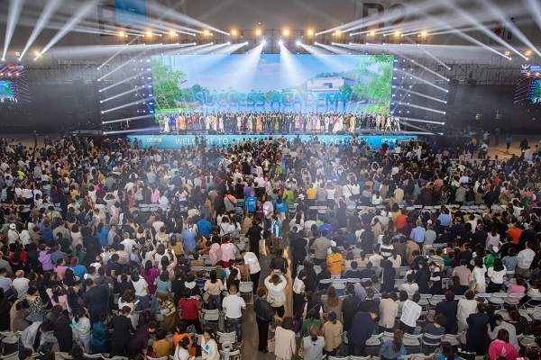 ▶ 지난 25일 중국에서 개최된 석세스 아카데미 